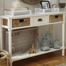 Console en bois massif 44,5 po Painswick