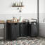 Rolling Laundry Sorter with Handles
