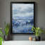 Indigo côtier - Peinture sur toile encadrée-1864691267-1864691270
