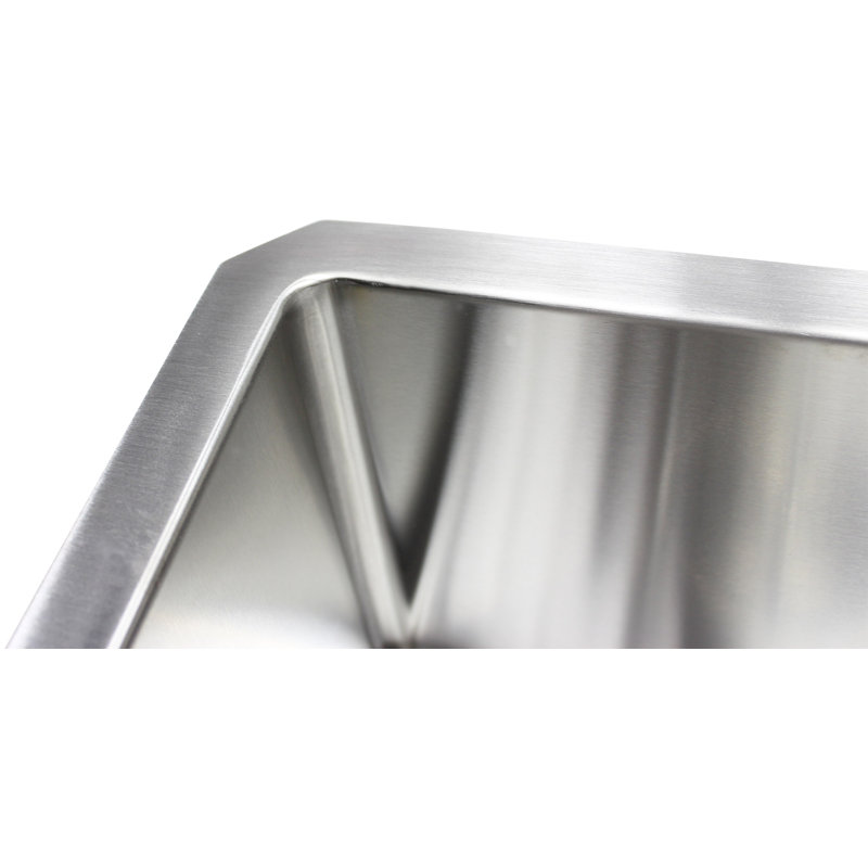 CozyBlock 20'' L Single Bowl Stainless Steel Kitchen Sink
