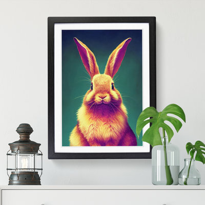 Rabbit Portrait Vol.5 - Single Picture Frame Print