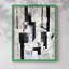 ABSTRACT Series XXIX - reproduction encadrée de qualité supérieure - prête à être accrochée - aucun clou requis-448852256-448852257