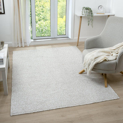 Tapis à deux tons à franges