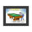 Personalized Billiards, Pool Player - Female Cartoon Caricature with a Mat, Ready to Frame-104372394