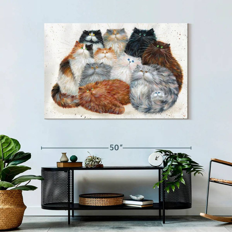 Brampt Fluffy Eleven, 32" H x 48" W