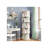 5 Tier Rotating Bookshelf, 360° Display Round Spinning Bookshelf-877310334