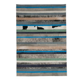 Nueva Raya Cowhide Striped Area Rug