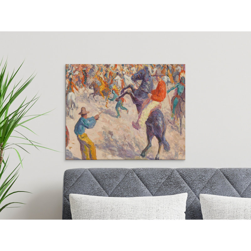Leger Wrapped Canvas Print Set, 48x36
