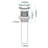 Waterfall Spout Faucet For Bathroom Sink, Single Handle Design, Pop - Up Drain Sinks With Overflow, Corrosion, Stable Stream Sink Style Spout, Control, Tight Seal, Brushed Nickel, And Build