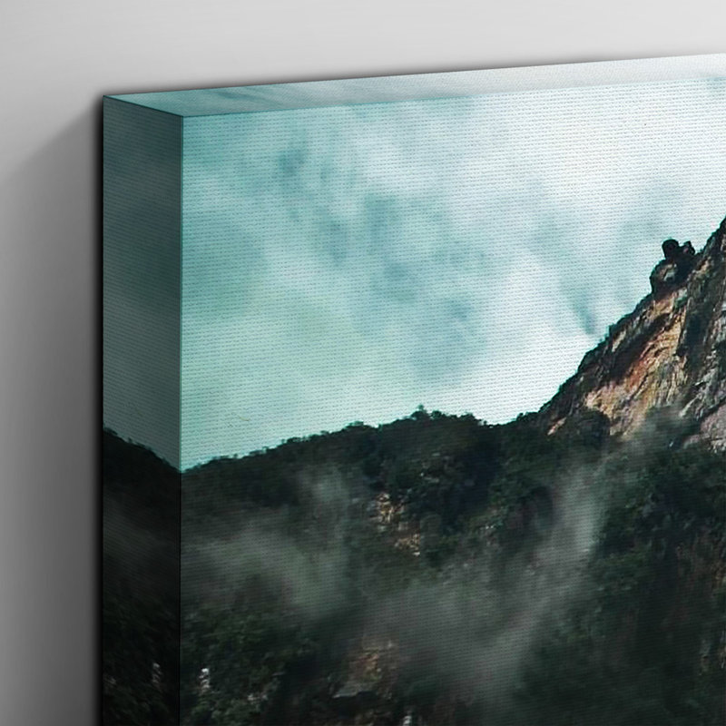Landscape Angel Falls Waterfall Photographic - Wrapped Canvas, 40cm H x 60cm W