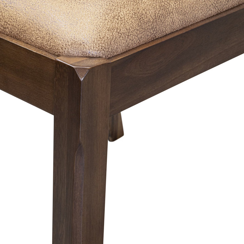 5-pc Table set consists of a Round Table and 4 Texture Polyester stackable Chair - (Finish Option)., Antique Walnut
