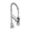 Robinet de cuisine à poignée simple 19 po avec finition nickel brossé et certification CUPC d'Uswa Home-134498552