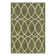 Geometric Indoor/Outdoor Area Rug in Green