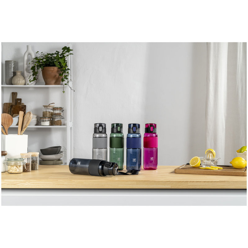 Tritan Plastic Water Bottle, Dark Green