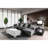Upholstered 122 " U-Shaped Sofa & Chaise with Ottoman