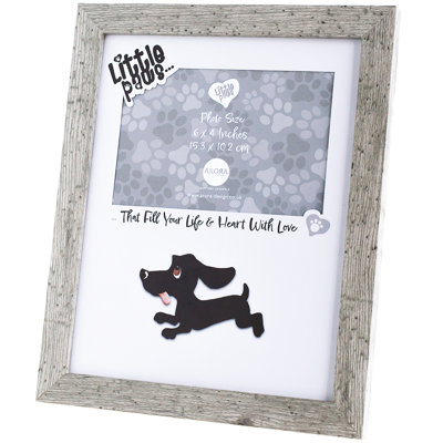 Grey Wood Picture Frame