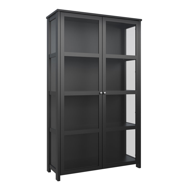 Tefft Display Cabinet, Black