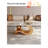 Aneia 51.2'' L Oval Coffee Table with Musical Note Base-455723756