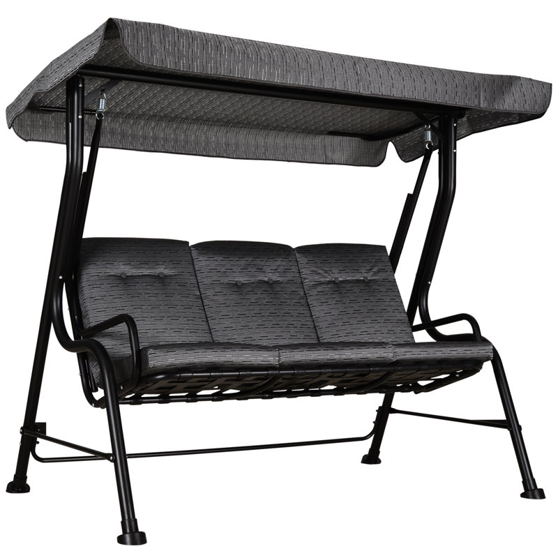 Double Swing Chair with Stand