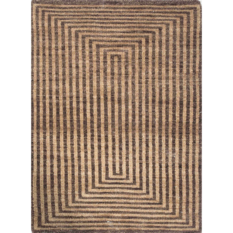 Contemporary, Stuart Street Collection One-of-a-Kind Rectangle 2' X 3' Hand Knotted Area Rug