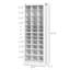 Organisateur de rangement pour chaussures haut avec cubes ouverts