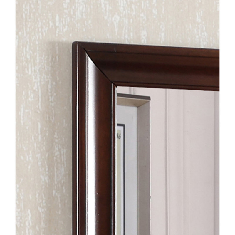 Miroir mural Burlington, Rectangle, Cappuccino, 33" x 45"