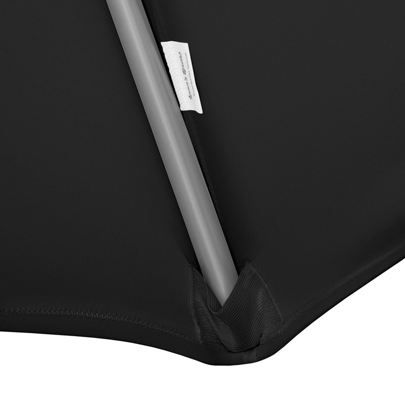 Round Spandex Tablecloth, Stretch Fitted Table Cover, Black, 60" x 60"