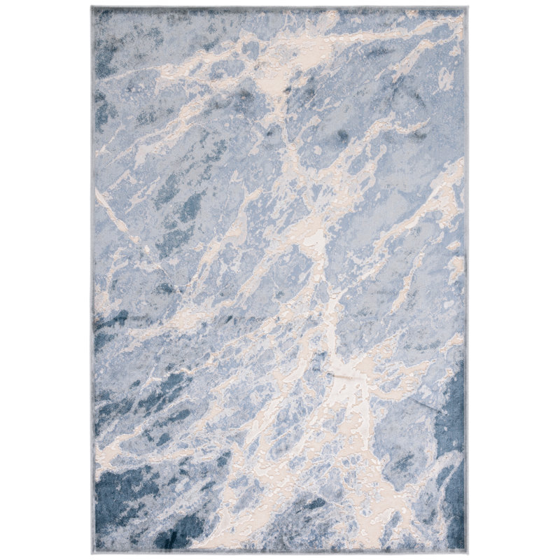 Tapis abstrait Paradise Performance, Rectangle 9 pi x 12 pi