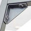 Fixturedisplays® l 43 po x H 59 po x P 15,7 po Ceinture présentoir de cravate à 2 côtés blanc 7567C55565CC4D6BBAA4A54A52CC31C5