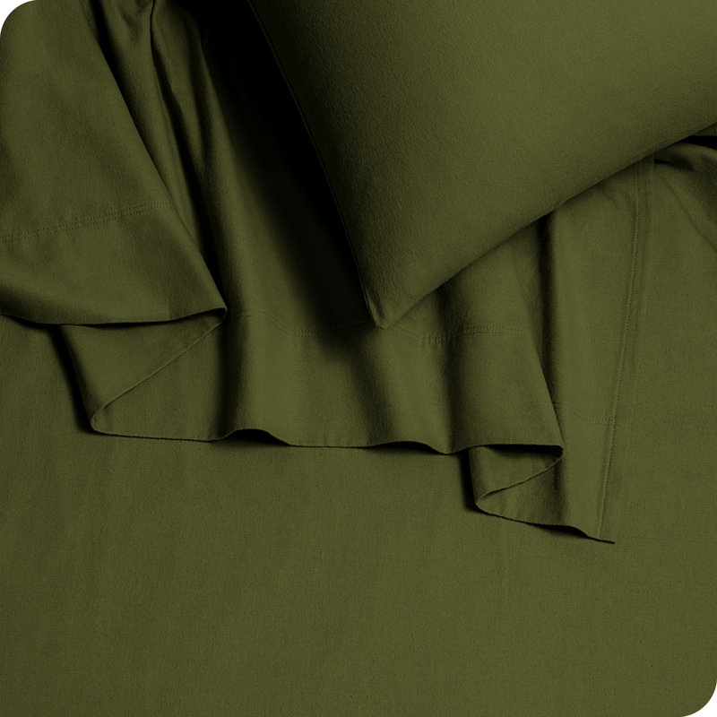 Cypress Organic Cotton Flannel Queen Sheet Set