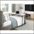 Multipurpose Over The Bed Desk With Adjustable Height, Metal Legs With Casters, Overbed Table 1Pc, Laptop Table For Bed, Breakfast Table-2051418502