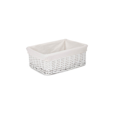 Shinde Wicker Lined Storage Basket