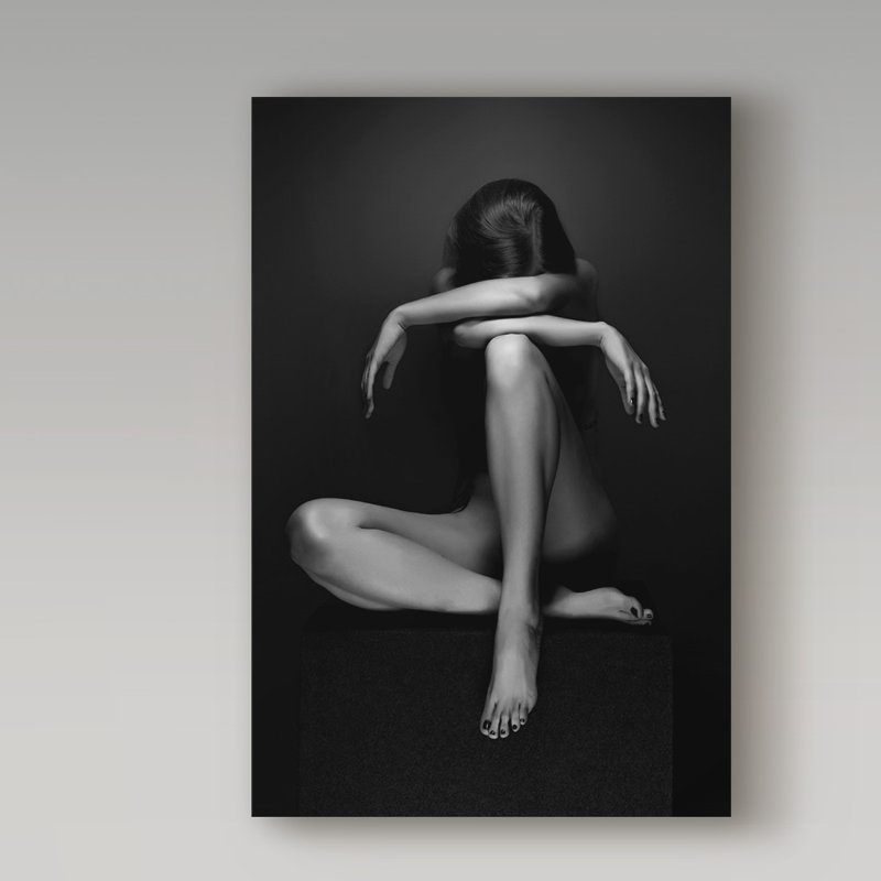 « eszter femme », reproduction de photo sur toile tendue, H 47 po x l 30 po x P 2 po