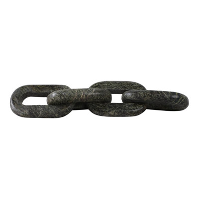 Sagebrook Home 14X3" 4-Link Marble Chain