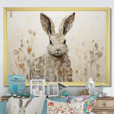 " Bunnys Curious Flower Charm II "