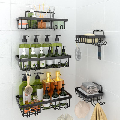 Panier de douche adhésif Mahidur