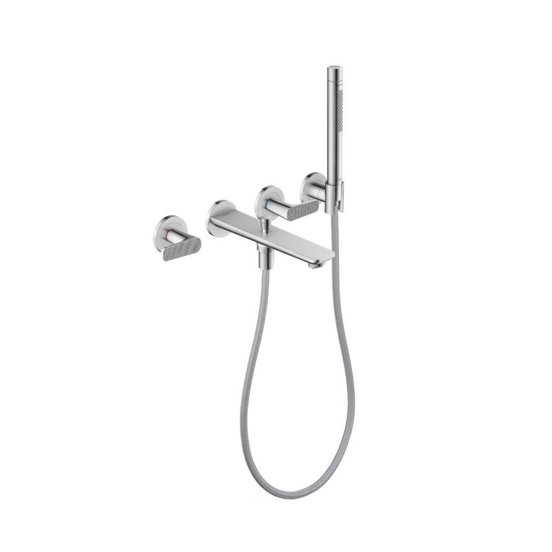 Citterio C Tub Filler with Diverter, Chrome