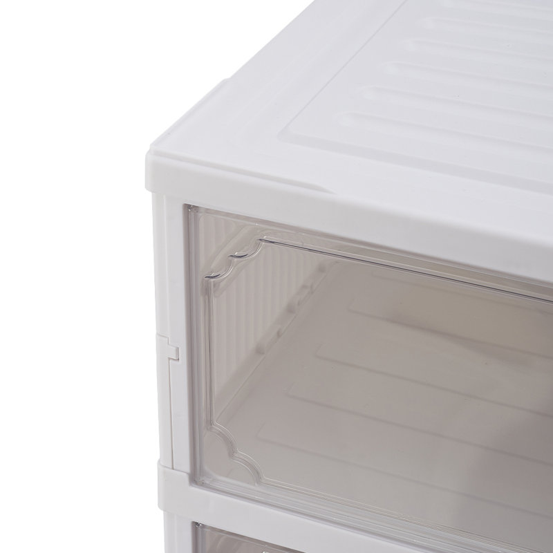 18 Pair Stackable Shoe Rack
