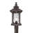 Baxter Stained Glass Transparent Lantern Head Post Lantern