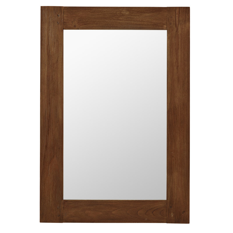 Lucas Wood Flat Wall Mirror