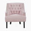 Chaise d'appoint capitonnée avec garniture cloutée et conception à quatre pieds, idéale pour des usages multiples et divers styles de décoration