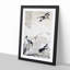 Wild Geese by Bian Shoumin - Framed Print-55612110-55612112