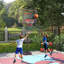 Basketball Hoop Outdoor, Height Adjustable 210-260cm, Wheels