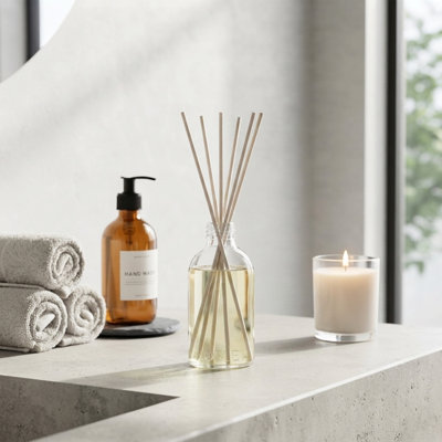 Recharge de diffuseur à roseaux Hosley de 2 à 85 ml pour la décoration intérieure et la décoration des chambres, aromathérapie aux huiles essentielles avec un parfum durable pour améliorer votre espace de vie