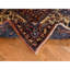 Tapis oriental noué à la main de couleur saumon corail 9 pi 10 po x 13 pi 7 po Mohajeren Sarouk de Dewsbury