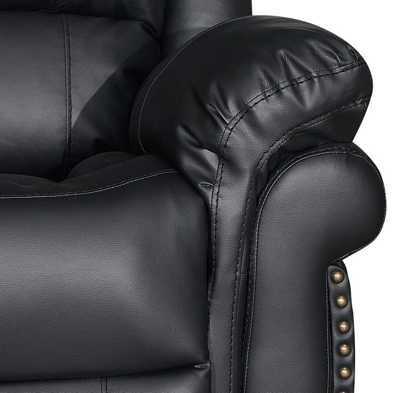 Fauteuil inclinable manuel 39 po Classic, Noir