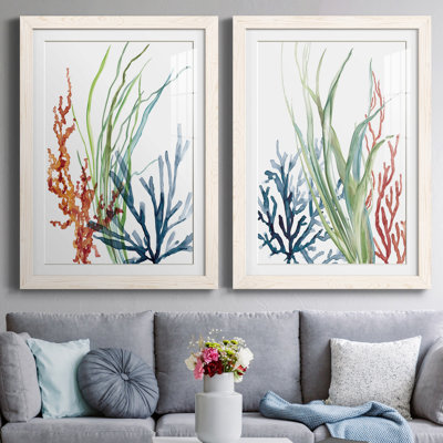 " Ocean Garden I " 2 - Pieces