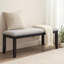 Banc de salle à manger rembourré Transitional