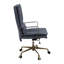 Chaise de bureau pivotante en cuir avec hauteur ajustable Porter-128760504