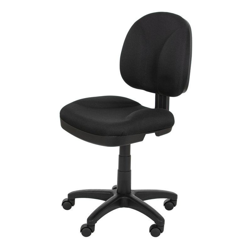 Chaise de travail Calliope de 18 po à 22 po de hauteur, Non